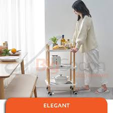 Sofa Side Coffee Table & Serving Trolley