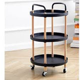 Sofa Side Coffee Table & Serving Trolley