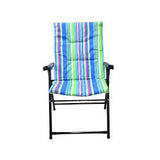 Alm Luxury Camping Chair Strip Color