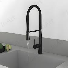 Kitchen Sink Mixer High (Black Matt)