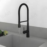 Kitchen Sink Mixer High (Black Matt)