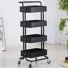 Metal 4 Tier Multi-purpose Organizer Kitchen Rack