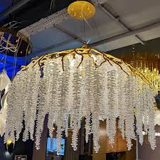 Pendant Light 8085-800 Aluminum+Crystal CH