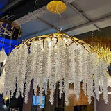 Pendant Light 8085-800 Aluminum+Crystal CH
