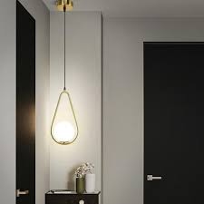 Silver E14 Pendant Light