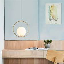 Gold E14 Pendant Light