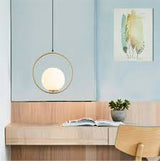 Gold E14 Pendant Light