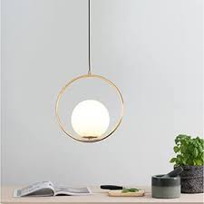 Gold E14 Pendant Light