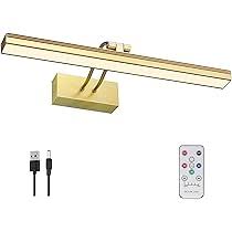 Mirror Lamp 9W 40cm 3000K Gold 5535Y