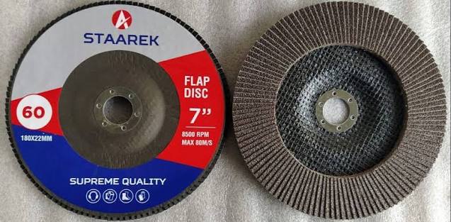 HKK HKP60 Red Flap Disc 7 Inch – GF012