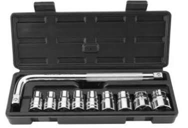BS512009 10-Piece 12.5mm 12-Side Socket Set  2004557621