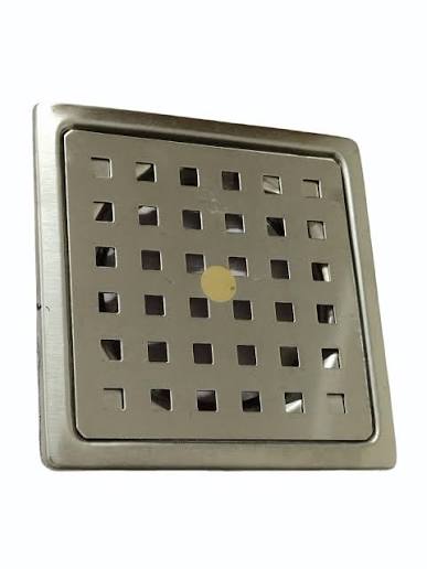 ITALTARY Floor Drain With Cover IT-HWS9012 15×15CM Stainless Steel Bathroom Floor Drain