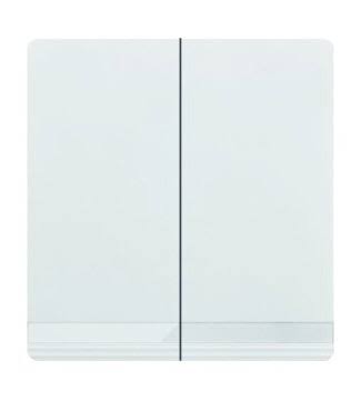 FE254 V5-004 Ivory 2 Gang 2 Way Switch