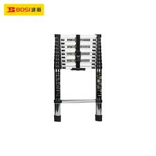BS463138 Stainless Steel Telescopic Ladder 3.8m 10066710092