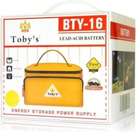Toby’s BTY-16 16,000mAh Rechargeable Battery – Portable Power Supply