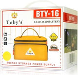 Toby’s BTY-16 16,000mAh Rechargeable Battery – Portable Power Supply