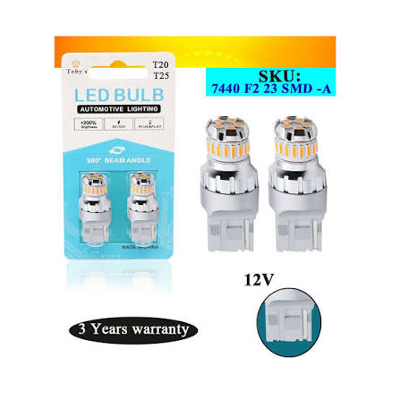 Toby 7440 F2 23SMD-A LED Automotive Bulb