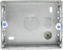 MODI Metal Switch Cover Box 3×3 Flush Mount Box