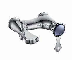 Brass Bath Mixer - Chrome