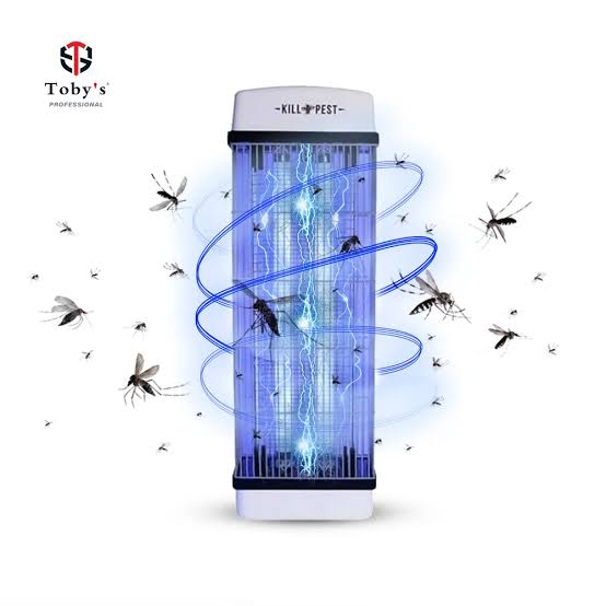 Toby’s SLY-2 Flying Insect Killer Lamp with 2 × 20W UV Lights & 3800V Electric Grid