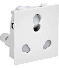 V6 White V6-059 25A Outlet – Modular Heavy Duty Power Socket