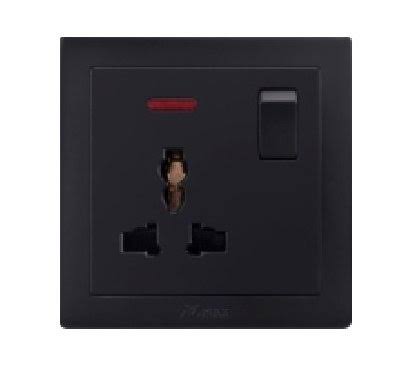 FE142 V1 Black V1-013 MF Socket with Switch