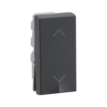 R415 V6 Gray V6-002 1 Gang 2 Way Plate Switch – Modular Wall Switch