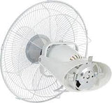 P024 MODI 16 Inch Orbit Fan MD-HWF3002 White High Speed 360° Oscillating Fan