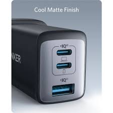 Anker A2667K14 ATOM II 3-Port 65W B2B - SA/KW/AE/SG/MY/HK Black Iteration 4
