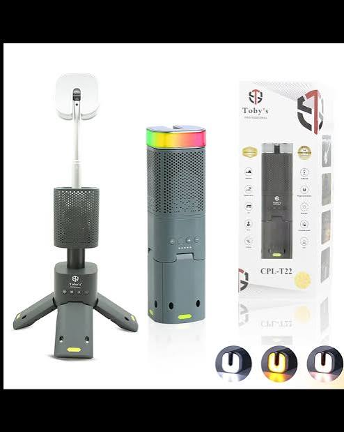 CPL-T22 PRO Toby’s Telescopic Rechargeable Camping Lantern – 14000mAh, RGB/SOS Light, Magnetic Base, IPX5 Waterproof