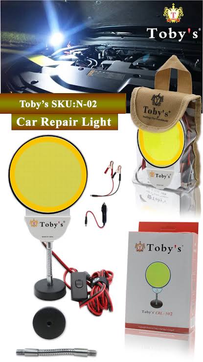 Toby’s CRL-N02 YW Multi-Functional Car Repair Light with 2 Colors