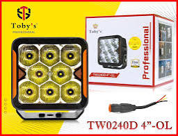 Toby’s 4-Inch 40W LED Work Light – Mini Auxiliary Headlight