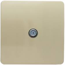 FE244 V5 Champagne Gold V5-023 Satellite Socket