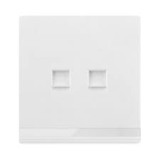 FE292 V5-032 Ivory Double Data Socket