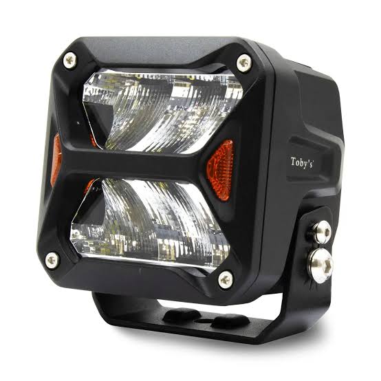 Toby’s 4-Inch 30W LED Work Light – Wide-Beam Auxiliary Driving Lamp