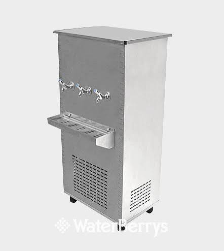 Aether Stainless Steel Water Cooler – 3 Taps, 45 Gallon (Model: ATRWC45GT3)