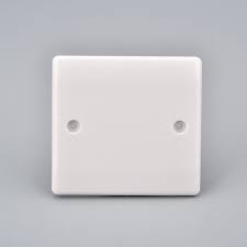 R109 MODI Bakelite 1 Gang Blank Plate MD-HWD5029