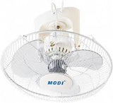 P024 MODI 16 Inch Orbit Fan MD-HWF3002 White High Speed 360° Oscillating Fan