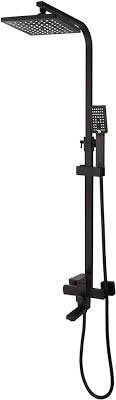 Matt Black Shower Set