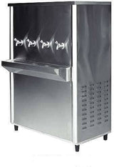 Aether Stainless Steel Water Cooler – 4 Taps, 100 Gallon (Model: ATRWC100GT4)