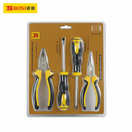 BOSi BS512804 Home Owner's Tool Set 4 Pcs 2004557621