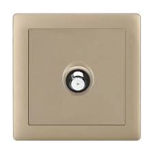 FE199 V1 Matte Golden V1-023 Satellite Socket
