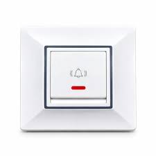 FE379 V7 White V7-009 Doorbell Switch