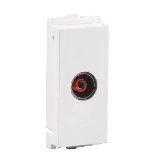 FE382 V7 White V7-010 TV Socket