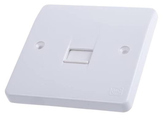 FE391 V7 White V7-014 Computer Socket