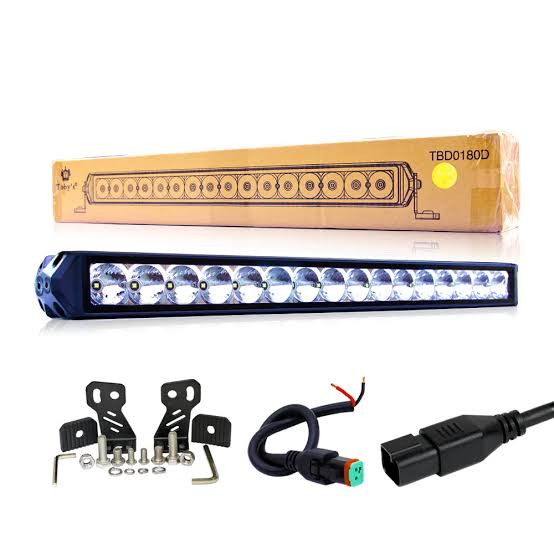 Toby’s 20-Inch 80W Single-Row Spot LED Light Bar – IP68 Waterproof
