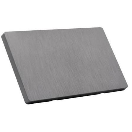 FE420 V7 Gray V7-045 Blank Plate 3x3 Modular Cover