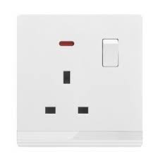 MODI V1 Ivory V1-011 13A Socket With Switch