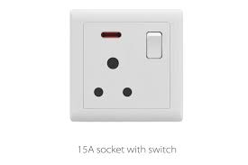 MODI V1 Ivory V1-012 15A Socket With Switch