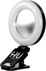HU LED + RGB Fill Light HAC-1032 – Three Colors with 180° Rotation & Convex Mirror